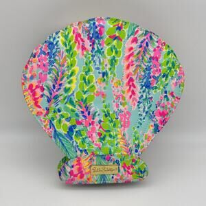 Lilly Pulitzer Makeup Travel Case Clam Shell Colorful Cosmetic Organizer Bright